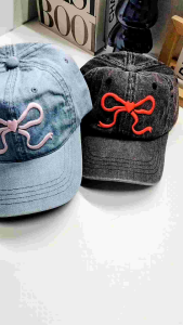 Nón xinh cho bạn nữ vải jean dày bên rất êm đầu logo thêu đẹp