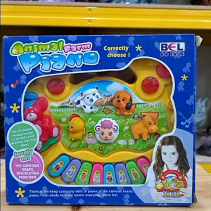 Mainan Anak Piano Binatang Batrai