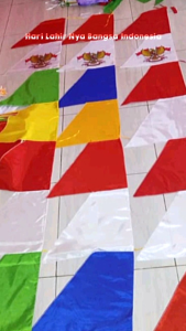 BENDERA UMBUL UMBUL WARNA WARNI