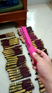 Kipas Warna Motif Bunga kipas satin kipas tari kipas keprek kipas nari kipas lipat kipas tangan