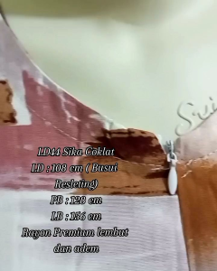 Longdress Sika Coklat