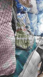 25 x 65 meter lobang 1cm Jaring pagar ayam atau bebek dan pagar tanaman dll