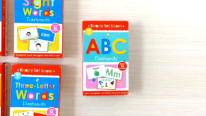 READY SET LEARN ABC FLASHCARDS Age 4+