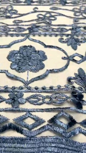 Tile Sapto Stripe/ kain tile sapto bordir stripe