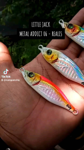 Little Jack Metal Adict Realis Jig 100g 130g 150g GID UV Bright Jigging Lure
