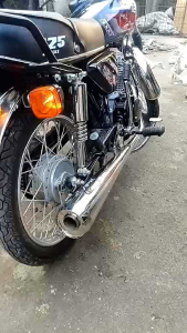 APR POWER PIPE FOR EURO 125/150 44 MM WITH SILENCER
