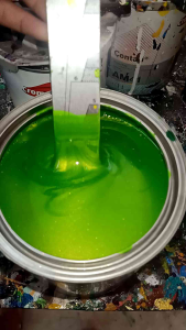 สีเขียวใบตองมุกทองคำ แถมมุกทองฟรีมูลค่า150บาท