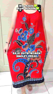 BAJU BATIK ALADDIN BUTTON PAPAN FREE SIZE GOOD QUALITY Batik.