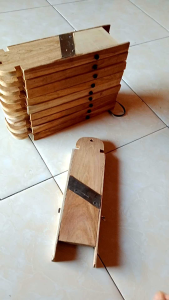 Pemotong Keripik Pasah Pisang & Singkong Alat Serbaguna untuk Memotong dan Mengiris Ukuran 10x33 cm Praktis untuk Dapur Anda