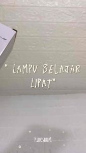 LAMPU BELAJAR PORTABLE BQ-08 LAMPU BELAJAR AESTHETIC TOUCHSCREEN