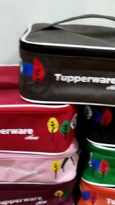 Promo Tas Bekal Tas Lolly Tup & Wadah Tupperware Large Square Away 18x16x7 cm