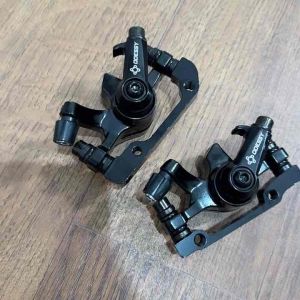 ( ODESSY KALIPER SEPASANG ) Caliper Kepala Rem Discbrake Disc Brake Mtb Lipat Depan Belakang