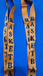 Basketball medals 6cm diameter SLAMDUNK design in gold silver and bronze
