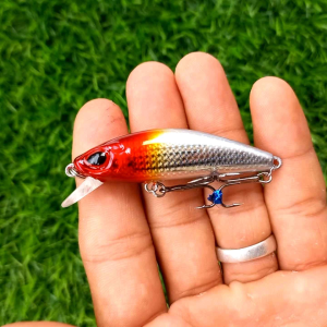 UMPAN MINOW CASTING GEMOII 6.5GR REDHEAD Ultralight Casting