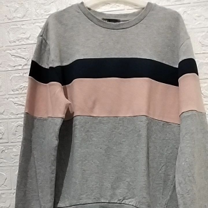 sweater brand import tebal bahan katun ld 110 pj 65