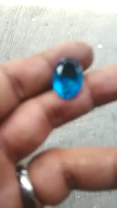 mata cincin lepasan BLUE TOPAZ TOP HQ CUTING jumbo 20 mm ST