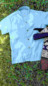 Busana adat bali anak laki laki usia 0-12 tahun