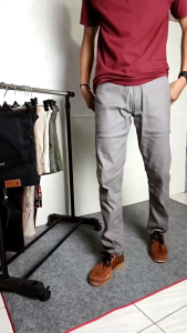 Paket Hemat 2pcs Celana Chino Panjang Pria LAFIO Katun Streetch