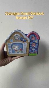 Celengan Rumah Kunci Gembok L-6/ DME 004 House