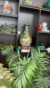 Tượng nghê phong thuỷ gốm sứ Bát Tràng