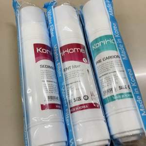 [CHÍNH HÃNG] Combo 3 lõi lọc thô Korihome- 3 lõi lọc thô Korihome made in Korea (2 Sediment-1 Precarbon)