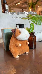 (Tặng thiệp) Gấu bông tốt nghiệp chuột dễ thương quà tặng tốt nghiệp