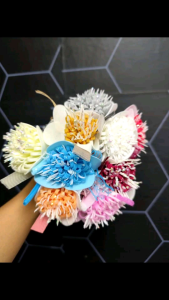 50pcs bunga telur LHB1117 bunga besar 28cm dalam kotak egg flowers bunga pahar wedding doorgifts doorgifts khawin
