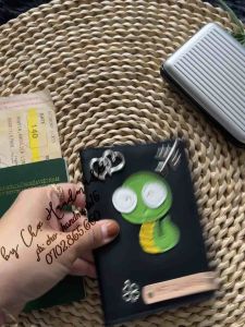 vỏ hộ chiếu rắn-bao hộ chiếu tuổi Tỵ-bọc hộ chiếu (Chat chốt tên-chọn màu)