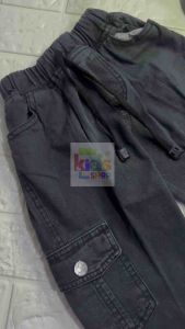 PROMO Celana Anak Cargo Jeans Panjang / Celana Anak Cargo Panjang Jeans Denim