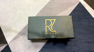 Rionz - Kagawa Black - Sepatu Formal Pria Pantofel Hitam Kerja Kantor