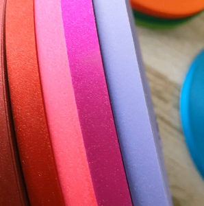 2 ริบ รวม กากเพชรเบอร์ 2 สี กลน รวม ริบบิ้น กากเพชรเบอร์ รวมสี