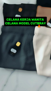 Celana Kerja Cutbray: Bahan Berkualitas & Nyaman untuk Kantor