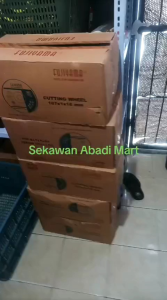 Batu Gerinda Potong 4 inch/ Mata gerinda Potong besi
