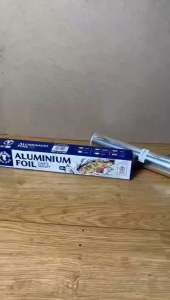 Aluminium Foil Roll 30cm x 76m / Aluminium Foil standart Food Grade / Aluminium Foil Tebal Anti Bocor / Aluminium Foil Yang Praktis Dan Higienis