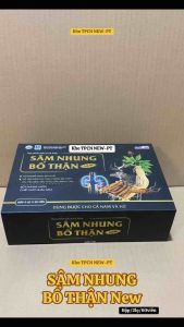 SÂM NHUNG BỔ THẬN New-Hỗ Trợ Giúp Bổ ThậnTráng DươngTăng Cường Sinh Lý Nam Giới(h/2lọ/60v)