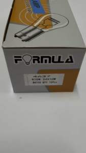 หลอดไฟ formula 4637 24V 10W จำนวน 1 กล่อง