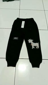 Joger Anak Variasi Motif KAMBING Lucu Usia 1-8 Tahun Laki-laki/Perempuan Bahan Fleece Premium Berkulitas