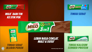 MILO 3in1 Activ-Go Malaysia (14 sachet)