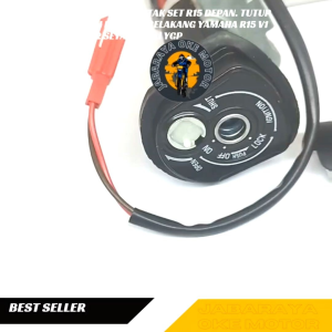 Kunci Kontak Set R15 Depan Plus Tutup Tangki dan Jok Belakang Yamaha R15 V1 dan V2 Setara Asli YGP