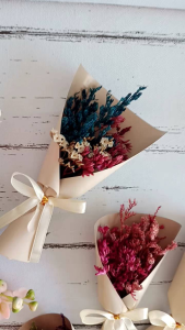 ช่อดอกไม้แห้งมินิมอลน่ารักสุดคิ้วขนาดประมาณ 4.5x13cm  ราคาต่อชิ้นนะคะ ช่อดอกไม้ ของขวัญ ของที่ระลึก ของชำร่วย ของแจกลูกค้า ของปัจฉิม