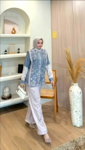 SANDRA DRESS SET CELANA BY HMF LUXURY