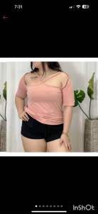 BAKUNA TOP - Plus Size Bakuna Top for Casual Occasion