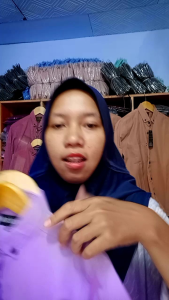 KEMEJA AYAH DAN ANAK 3-14TH POLOS WARNA LILAC PREMIUM