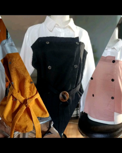 Kemeja Wanita Fashion Polos Kerja Remaja Dewasa