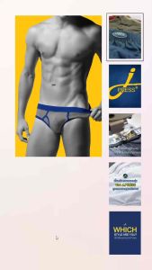 กางเกงชั้นในชาย เจเพรส คละสี/ขาวล้วน 1 โหล (12 ตัว)