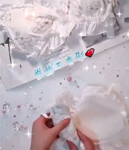 Bra005 Bra / Bh Set Cinnamoroll Kuromi Nyaman Non Kawat