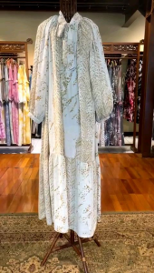 Ritasya Dress by Dian Pelangi LIMITED EDITION Busana Muslim Baju Maxi Dress Gamis Abaya Kaftan Gaun Outfit Pesta Pernikahan Kondangan Casual Formal Wanita Hijaber Cantik Anggun Modis Modern Elegan Mewah Model Korea Terbaru Motif Batik Hand Made Kekinian