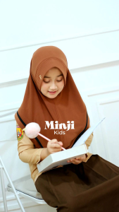 MINJI KIDS Daffi Hijab Terbaru Jilbab Anak Baby Bayi Seragam Sekolah Pondok Adem
