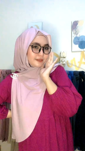Hijab instan pashmina aisah jersey della korean hijab muslimah masa kini/pashmina ninja instan hijab kekinian terbaru Abellia.id jilbab muslimah
