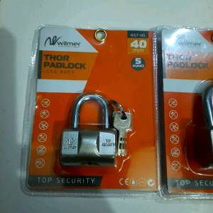 Gembok Pagar Leher Panjang 40mm 50mm 60mm 70mm Anak Kunci 5 pcs